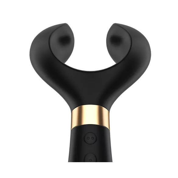 Satisfyer Endless Fun - wibrujący masażer dla par, wodoodporny, akumulatorowy (czarny)