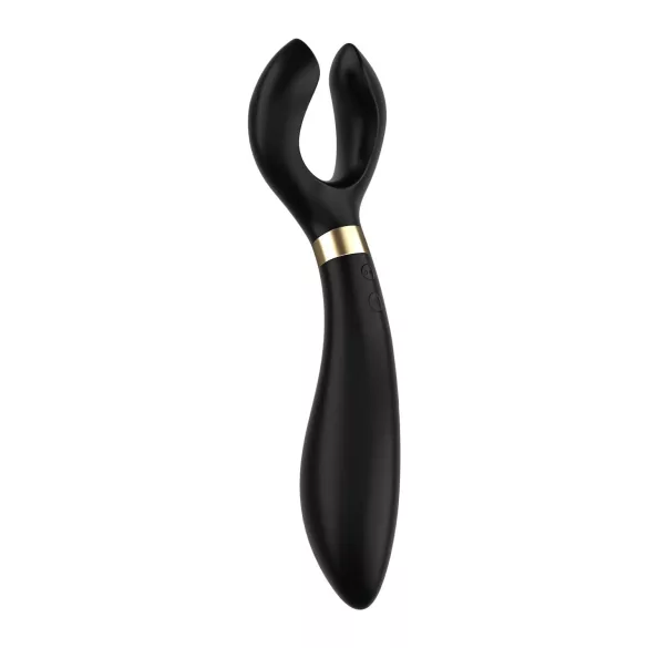 Satisfyer Endless Fun - wibrujący masażer dla par, wodoodporny, akumulatorowy (czarny)