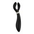 Satisfyer Endless Fun - wodoodporny, ładowany masażer dla par (czarny)
