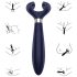 Satisfyer Endless Fun - wodoodporny wibrator dla par, akumulatorowy (niebieski)