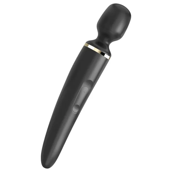 Satisfyer Wand-er Woman - masażer wibracyjny wodoodporny - czarny