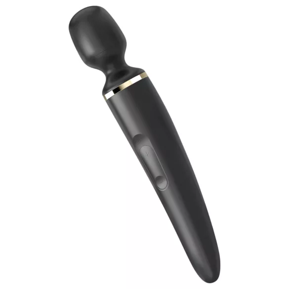 Satisfyer Wand-er Woman - masażer wibracyjny wodoodporny - czarny
