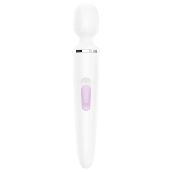 Satisfyer Wand-er Woman - wodoodporny biały masażer wibracyjny