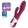 Satisfyer Heated Affair - wibrator do łechtaczki z podgrzewaniem - czerwony