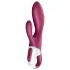 Satisfyer Heated Affair - wibrator do łechtaczki z podgrzewaniem - czerwony