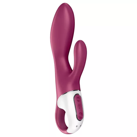 Satisfyer Heated Affair - wibrator do łechtaczki z podgrzewaniem - czerwony