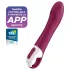 Satisfyer Big Heat - wibrator do punktu G z podgrzewaniem - akumulatorowy