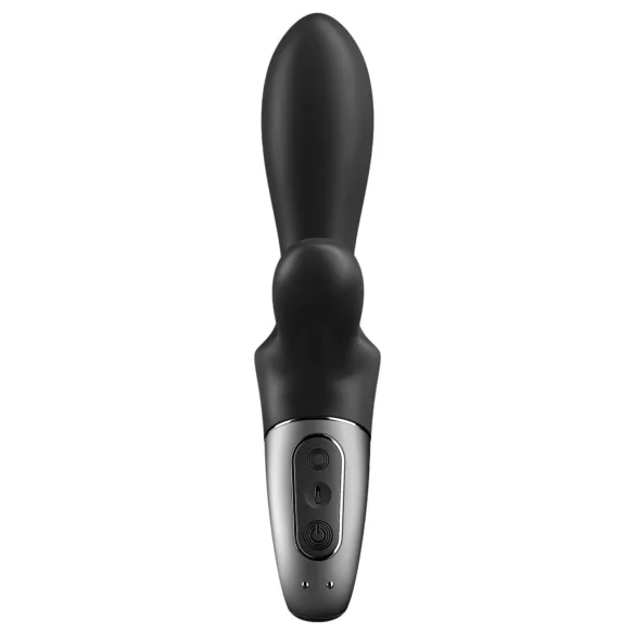 Satisfyer Heat Climax+ - sterowany aplikacją rozgrzewający wibrator analny (czarny)