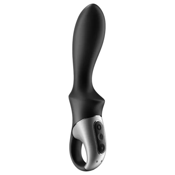 Satisfyer Heat Climax - sterowany aplikacją rozgrzewający wibrator analny (czarny)