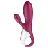 Satisfyer Hot Bunny - wibrator z uchwytem na łechtaczkę i funkcją podgrzewania
