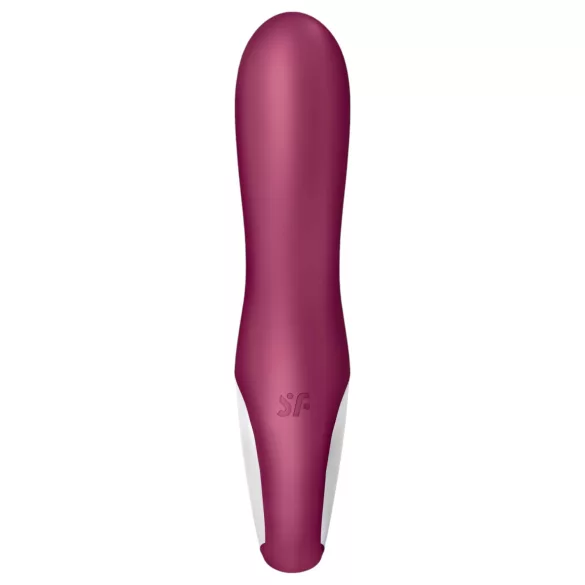 Satisfyer Hot Bunny - wibrator z uchwytem na łechtaczkę i funkcją podgrzewania