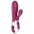 Satisfyer Hot Bunny - wibrator z uchwytem na łechtaczkę i funkcją podgrzewania