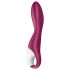 Satisfyer Heated Thrill - wibrator podgrzewany silikonowy czerwony