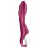 Satisfyer Heated Thrill - wibrator podgrzewany silikonowy czerwony