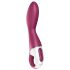 Satisfyer Heated Thrill - wibrator podgrzewany silikonowy czerwony