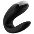 Satisfyer Double Fun - inteligentny, wodoodporny wibrator dla par (czarny)
