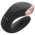 Satisfyer Double Love - inteligentny, radiowy stymulator dla par (czarny)