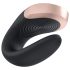 Satisfyer Double Love - inteligentny, radiowy stymulator dla par (czarny)