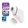 Satisfyer Love Triangle - stymulator łechtaczki z falami powietrza - biały