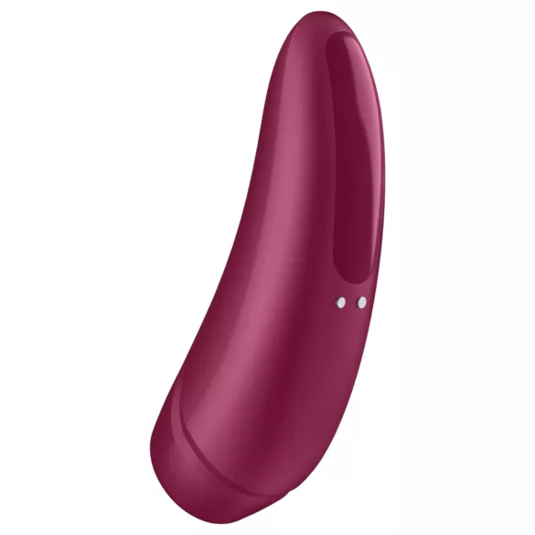 Satisfyer Curvy 1+ - stymulator łechtaczki falami powietrza - czerwony