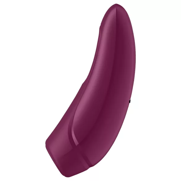 Satisfyer Curvy 1+ - stymulator łechtaczki falami powietrza - czerwony