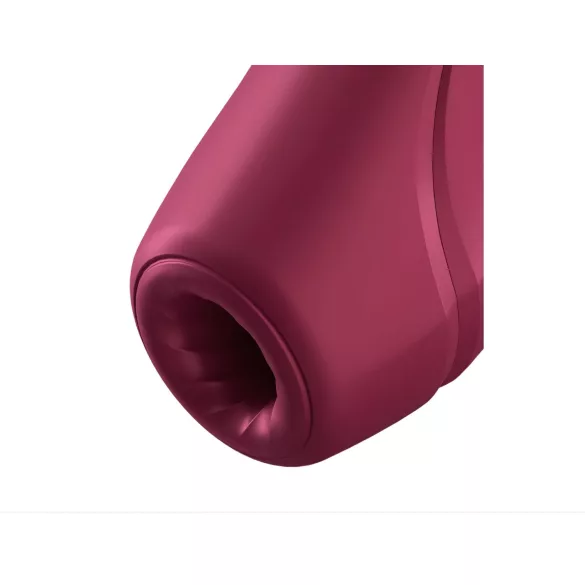 Satisfyer Curvy 1+ - stymulator łechtaczki falami powietrza - czerwony