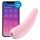 Satisfyer Curvy 2+ - inteligentny masażer łechtaczki z falą powietrza (różowy)
