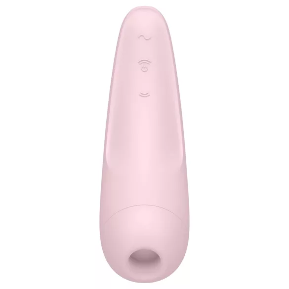 Satisfyer Curvy 2+ - stymulator łechtaczki fale powietrzne - różowy