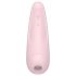 Satisfyer Curvy 2+ - inteligentny masażer łechtaczki z falą powietrza (różowy)