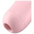 Satisfyer Curvy 2+ - inteligentny masażer łechtaczki z falą powietrza (różowy)