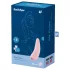 Satisfyer Curvy 2+ - stymulator łechtaczki fale powietrzne - różowy