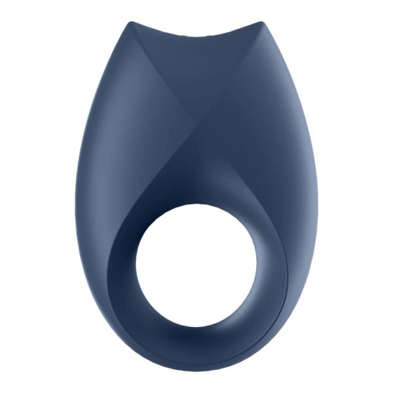 Satisfyer Royal One - inteligentny, ładowalny, wibrujący pierścień na penisa (niebieski)
