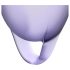 Satisfyer Feel Confident - zestaw kubeczków menstruacyjnych (fioletowy)