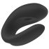 Satisfyer Double Joy - inteligentny wodoodporny wibrator dla par (czarny)