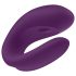Satisfyer Double Joy - inteligentny, wodoodporny wibrator dla par (fioletowy)