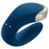 Satisfyer Double Love - inteligentny wibrator dla par (niebieski)