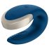 Satisfyer Double Love - inteligentny wibrator dla par (niebieski)