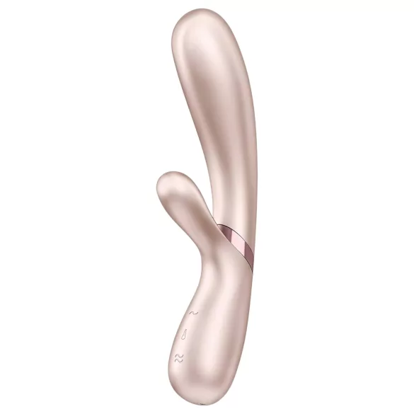 Satisfyer Hot Lover - wibrator z funkcją smart - srebrny