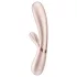 Satisfyer Hot Lover - wibrator z funkcją smart - srebrny