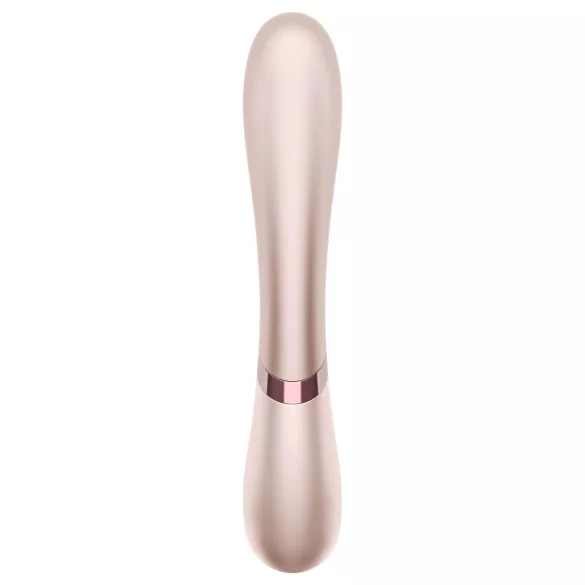 Satisfyer Hot Lover - wibrator z funkcją smart - srebrny