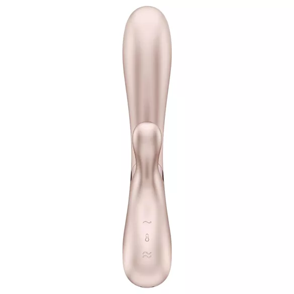 Satisfyer Hot Lover - wibrator z funkcją smart - srebrny
