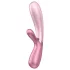 Satisfyer Hot Lover - wibrator z funkcją smart - różowy