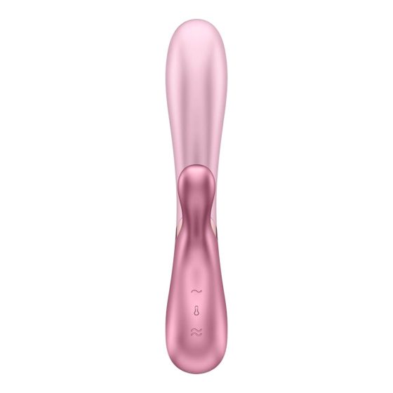 Satisfyer Hot Lover - inteligentny, podgrzewany wibrator z możliwością ładowania (różowy)