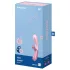 Satisfyer Hot Lover - wibrator z funkcją smart - różowy
