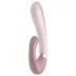 Satisfyer Heat Wave - wibrator rozgrzewający sterowany aplikacją (beżowy)