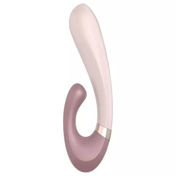 Satisfyer Heat Wave - wibrator rozgrzewający sterowany aplikacją (beżowy)