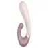 Satisfyer Heat Wave - wibrator rozgrzewający sterowany aplikacją (beżowy)