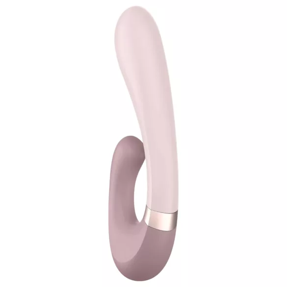 Satisfyer Heat Wave - wibrator rozgrzewający sterowany aplikacją (beżowy)