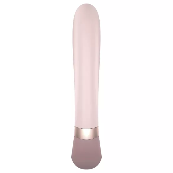 Satisfyer Heat Wave - wibrator rozgrzewający sterowany aplikacją (beżowy)