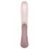 Satisfyer Heat Wave - inteligentny, ogrzewany wibrator z ramieniem (beżowy)